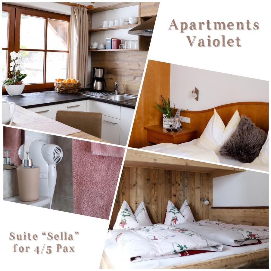 Apartments Vaiolet Santa Cristina Val Gardena Zewnętrze zdjęcie
