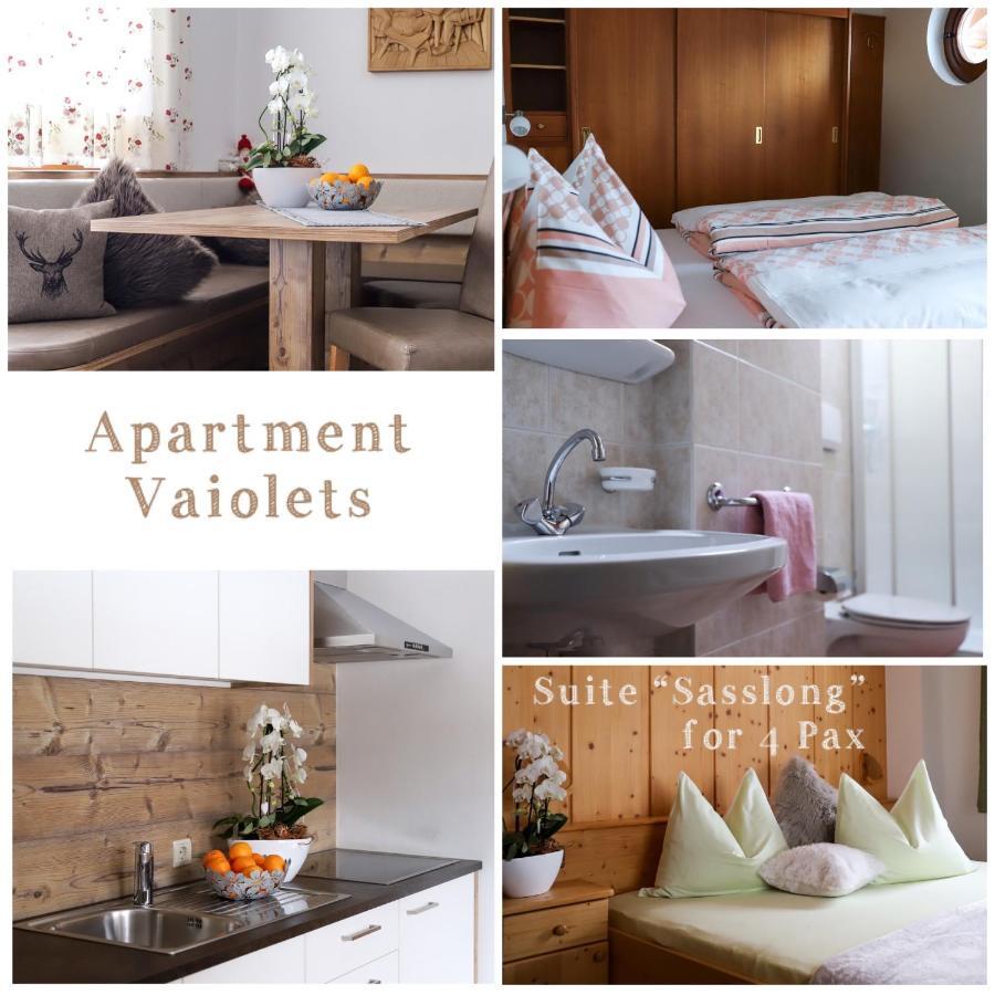 Apartments Vaiolet Santa Cristina Val Gardena Zewnętrze zdjęcie
